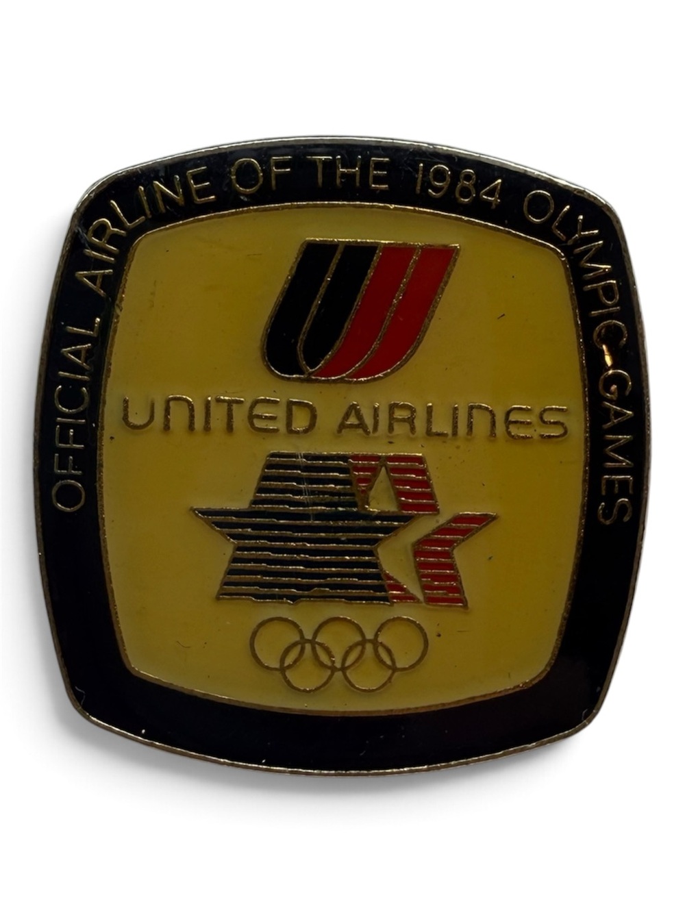 *Vintage* 1984 United Airlines Olympic Games Pin